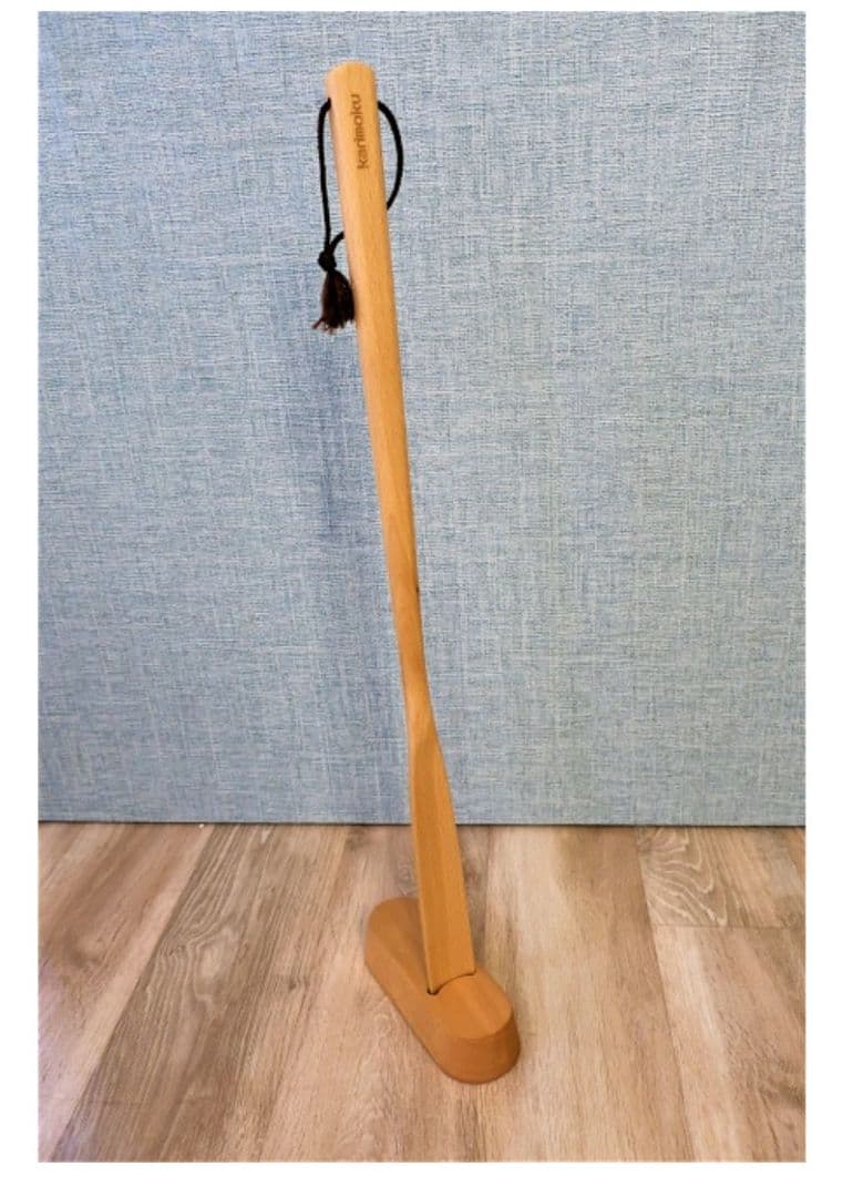 非売品 カリモク 木製 靴べら ミニ靴べら セット