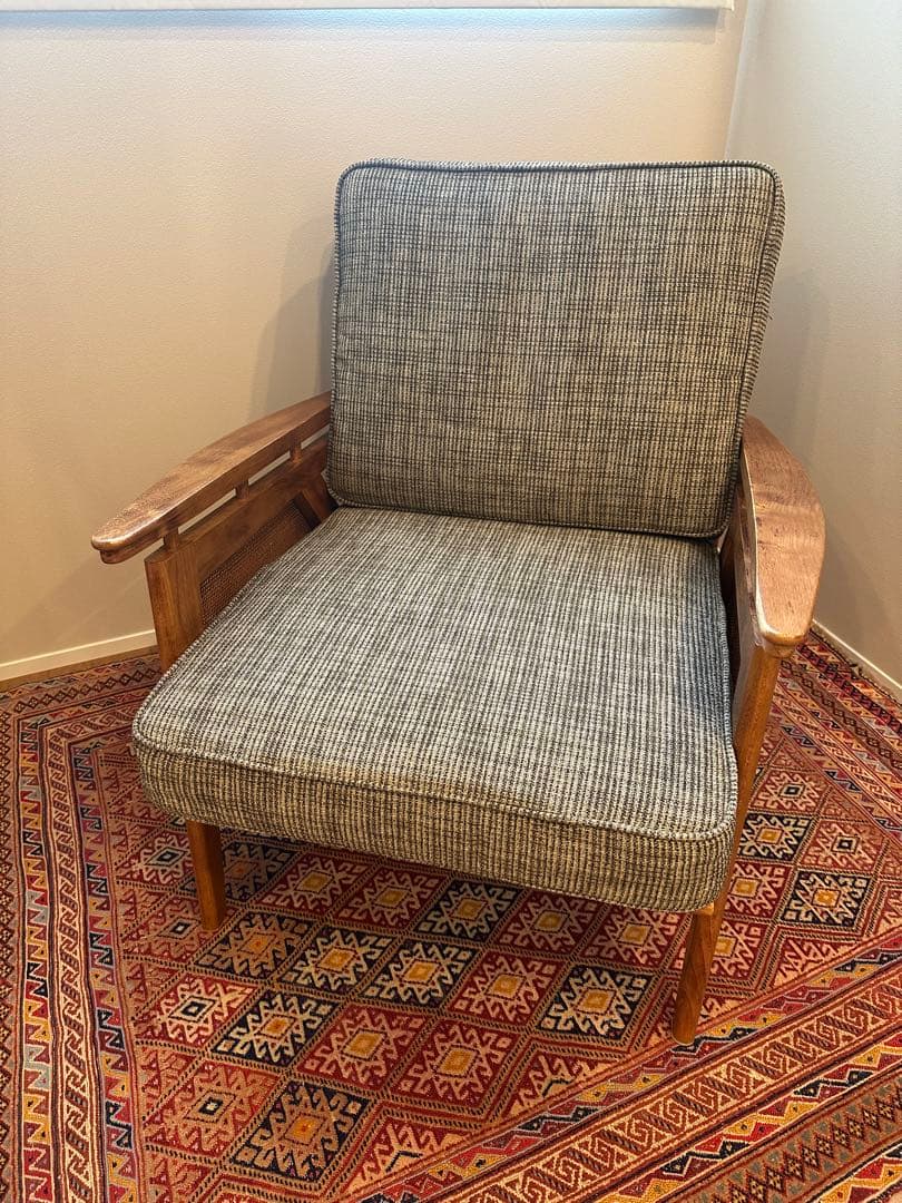 ぱんちACME Furniture WICKER ウィッカーラウンジチェア