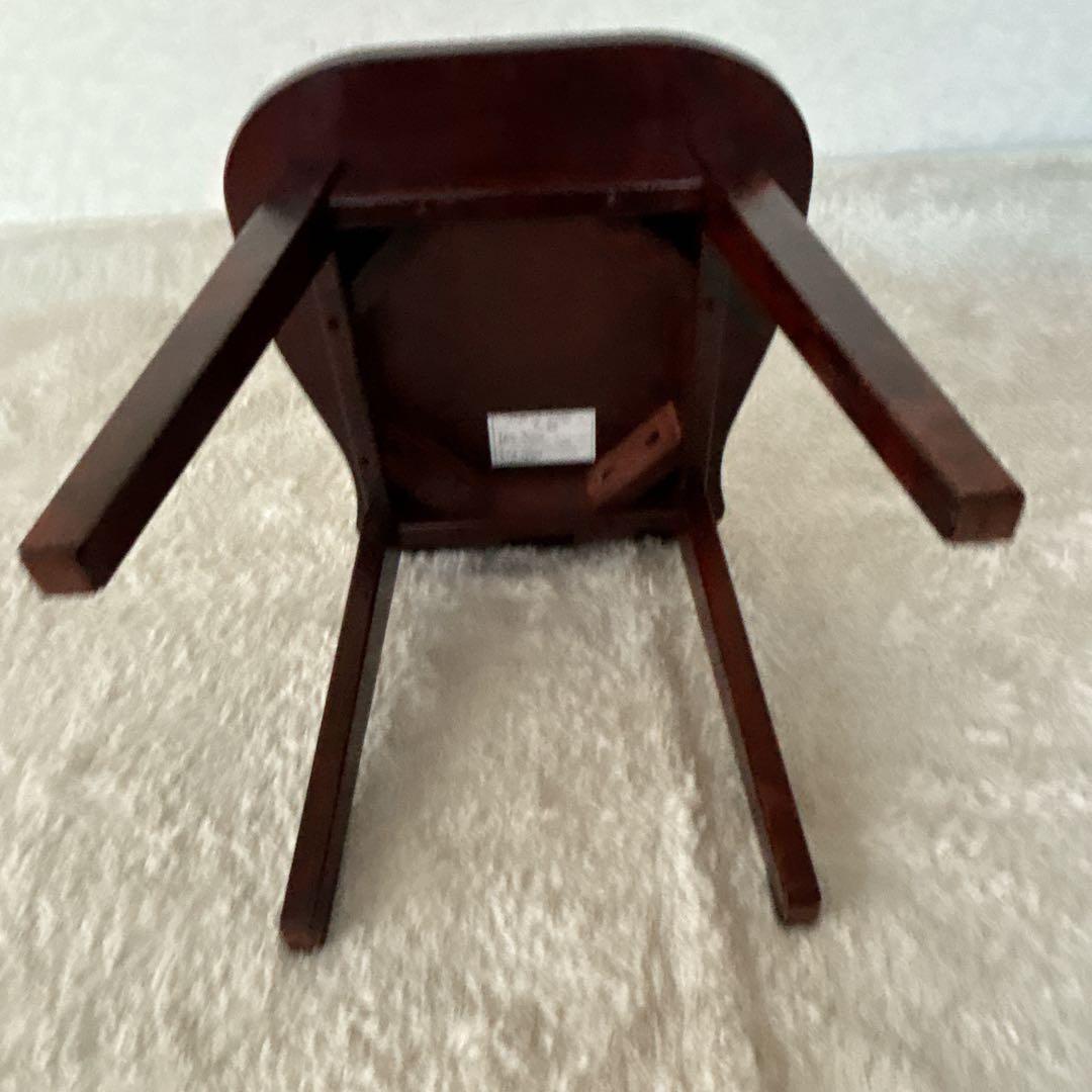梅干様リクエスト品2脚セット】クリエイトファニチャー 天然木 名作椅子 カバ材