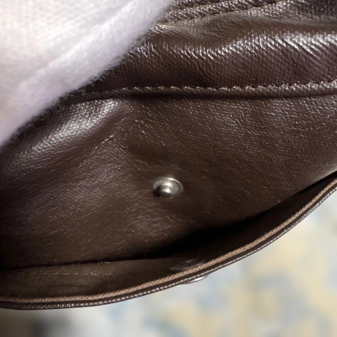 PORTER フリースタイルダークブラウンショルダーバッグ　ポーターバッグ