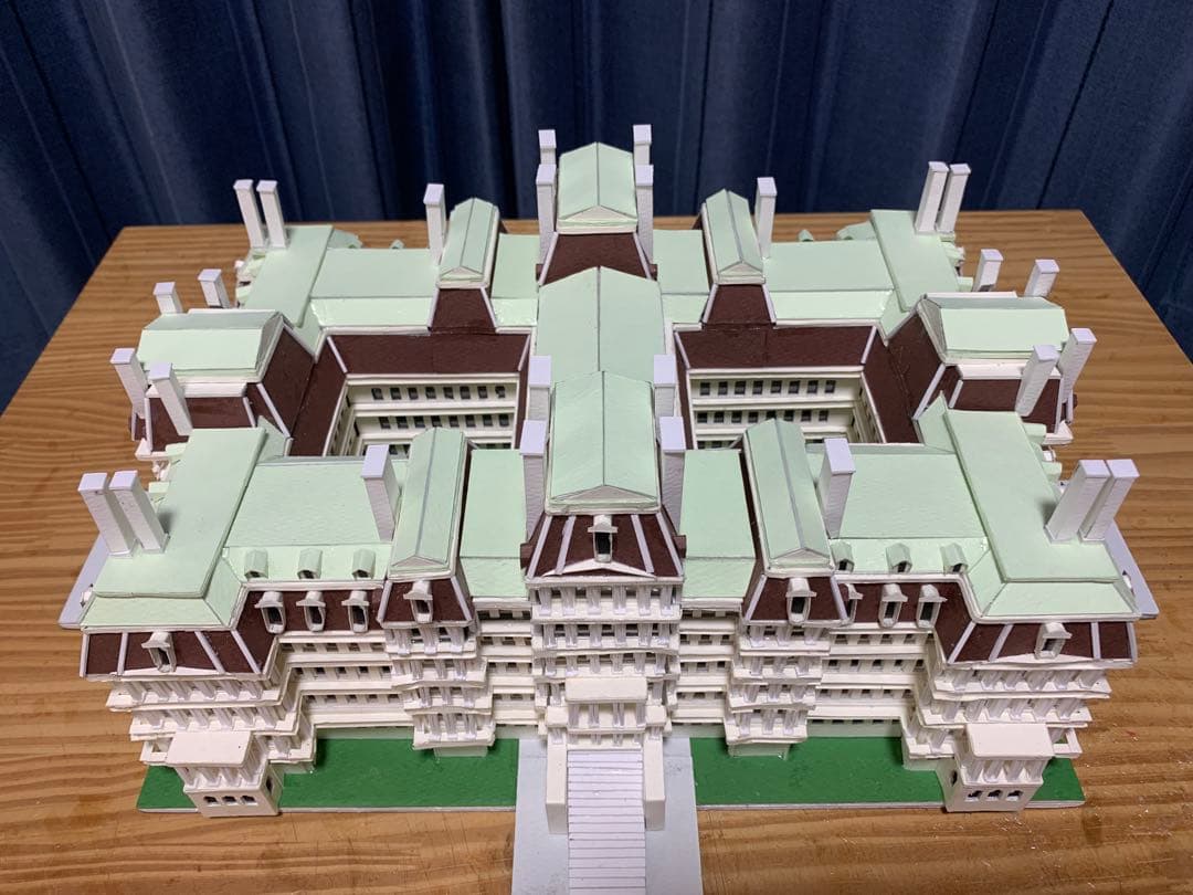 アイゼンハワー行政府ビル　ペーパークラフト