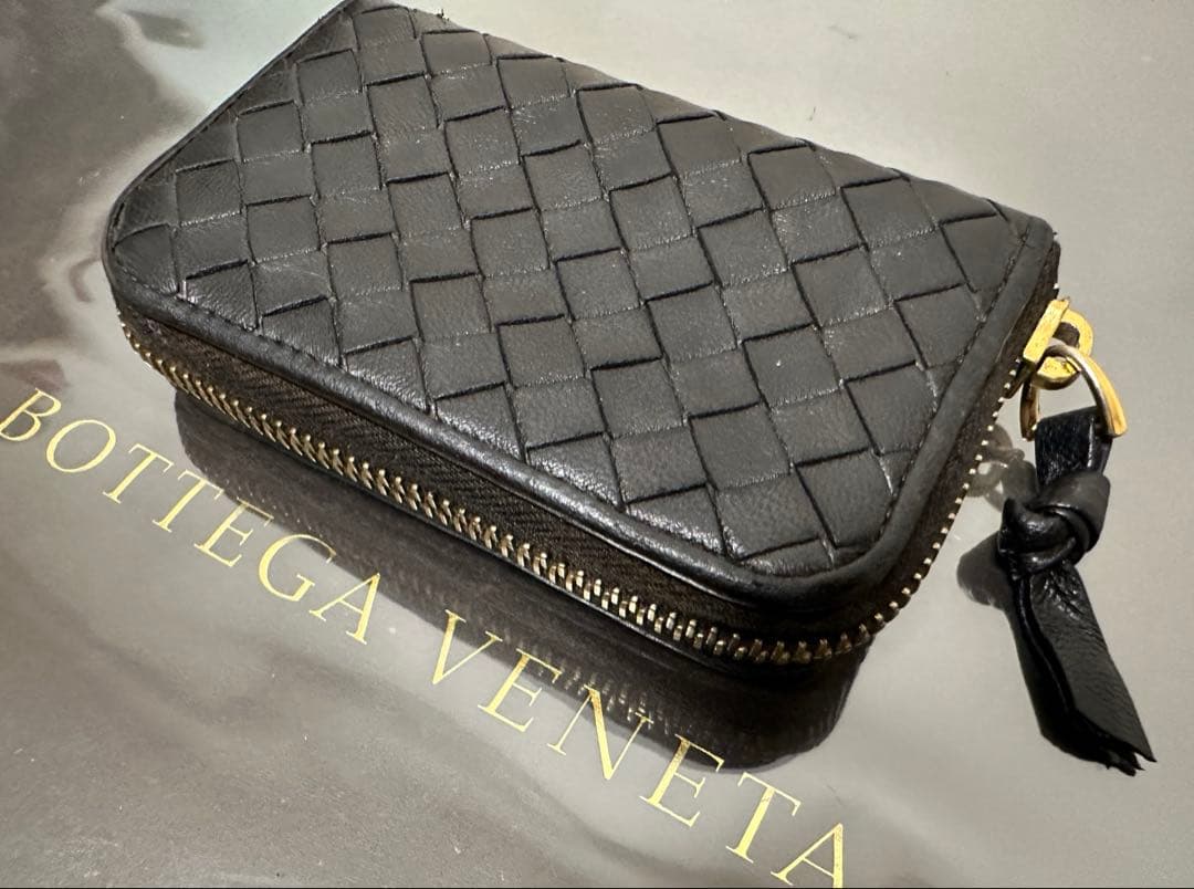 【付属品付】ボッテガヴェネタ ケース ラム／ネロブラック／ゴールド✨✨✨5️⃣