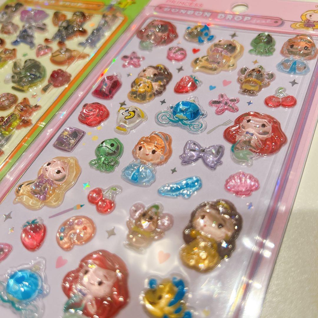 【国内正規品】 ディズニー ボンボンドロップシール 第2弾 8種セット ボンドロ