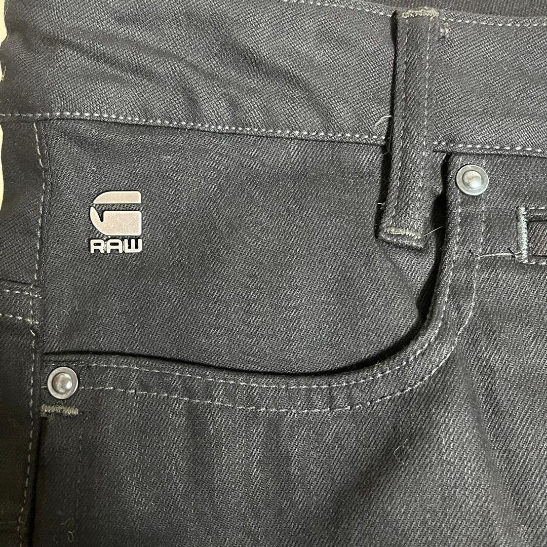 セール価格★G-Star RAW D-Staq 3D Slim デニムW34 黒