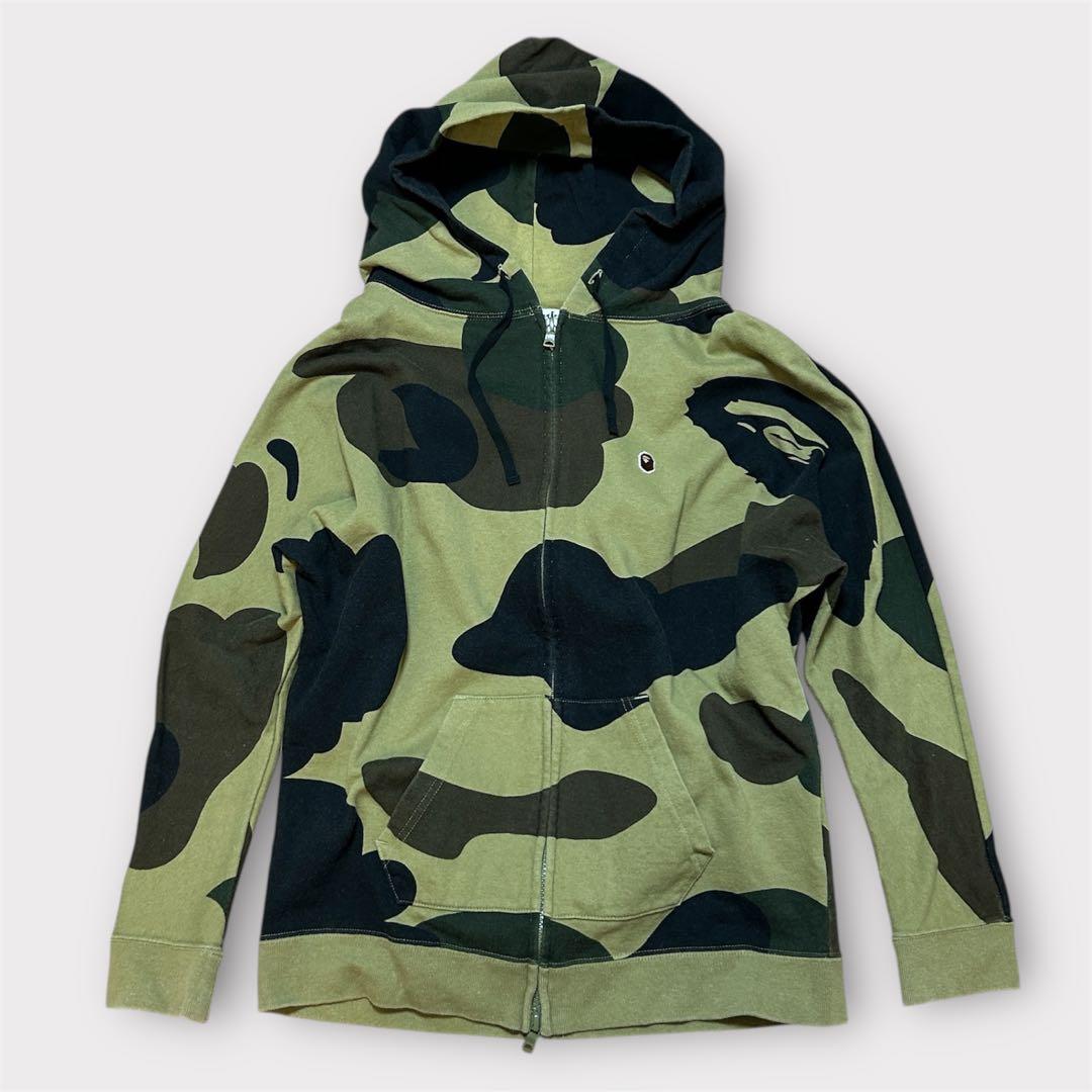 A BATHING APE camouflage y2k Parker 迷彩柄