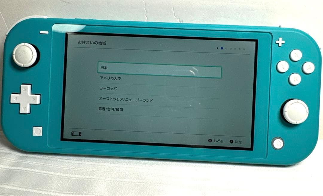 Nintendo Switch Lite ターコイズ 任天堂 ★動作品 美品