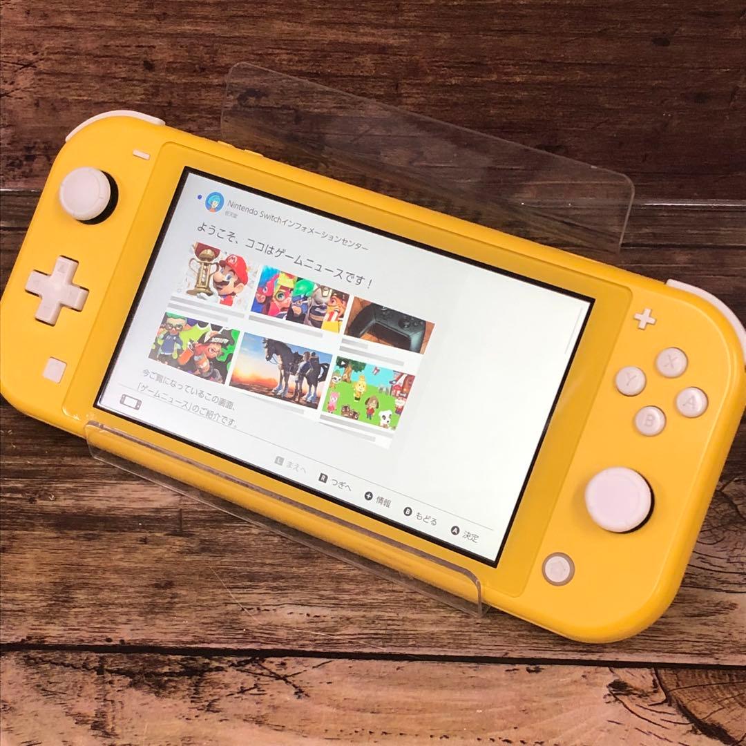 【本体のみ・動作品・美品】Nintendo Switch Lite イエロー
