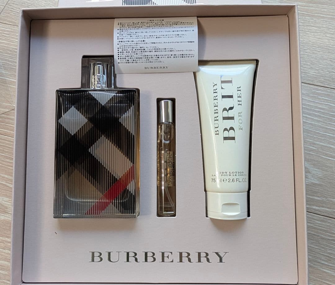 BURBERRY BRIT FOR HER 香水ギフトセット
