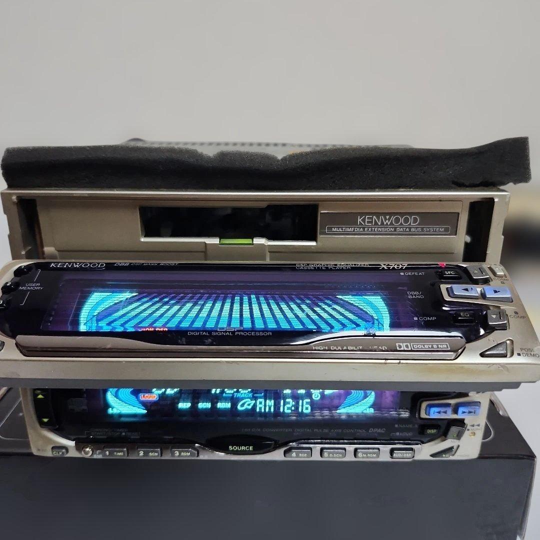 KENWOOD X707 Z707 CDプレーヤーセット