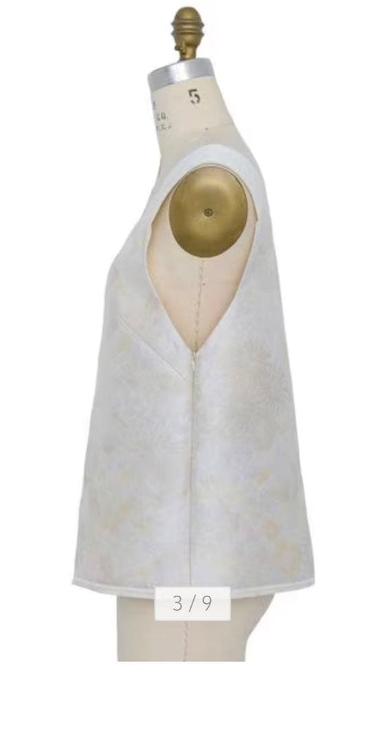 美品☆2024SSドゥロワー フラワージャガードキャミソール