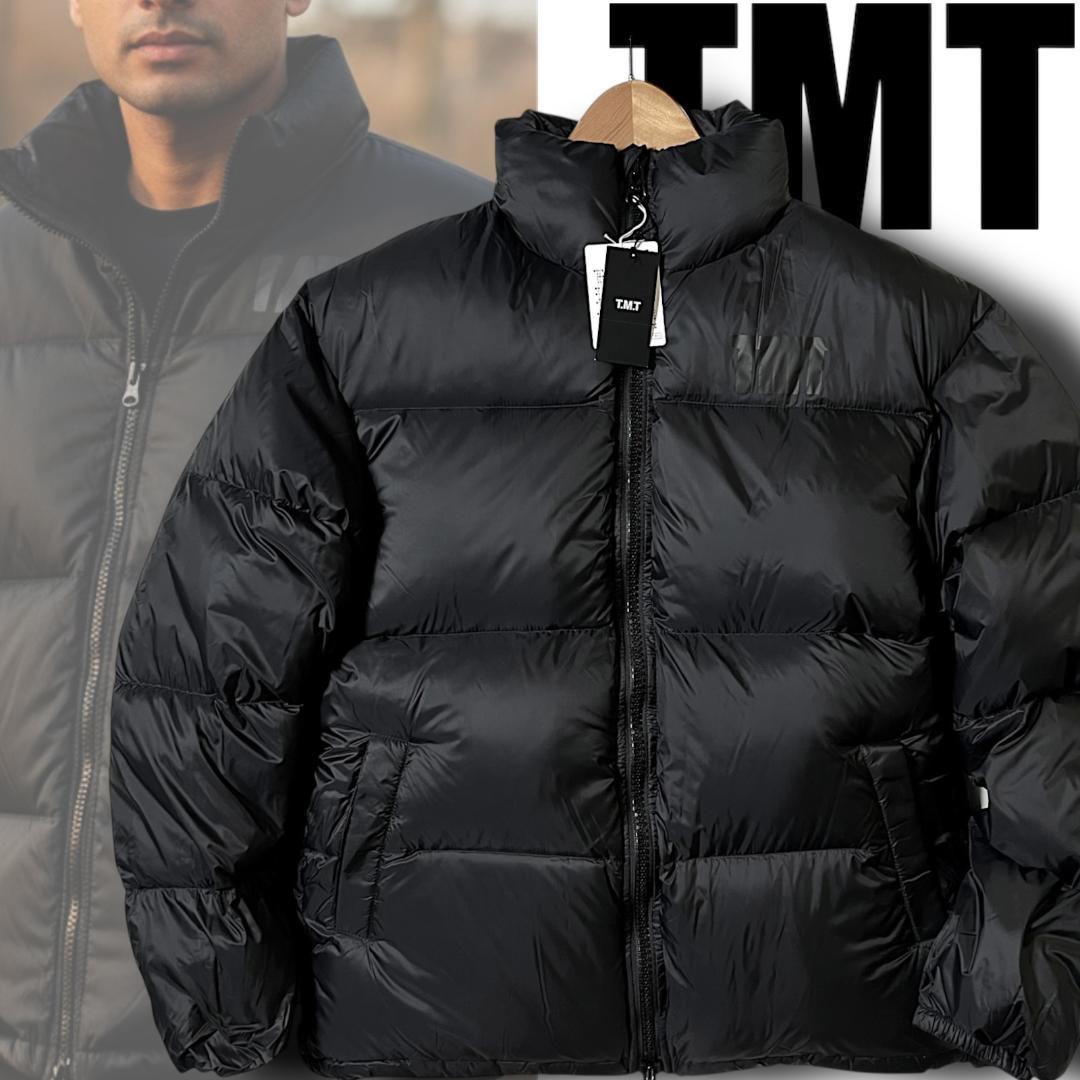 L 定価77000円 TMT ティーエムティー ダウンジャケット ブルゾン 黒