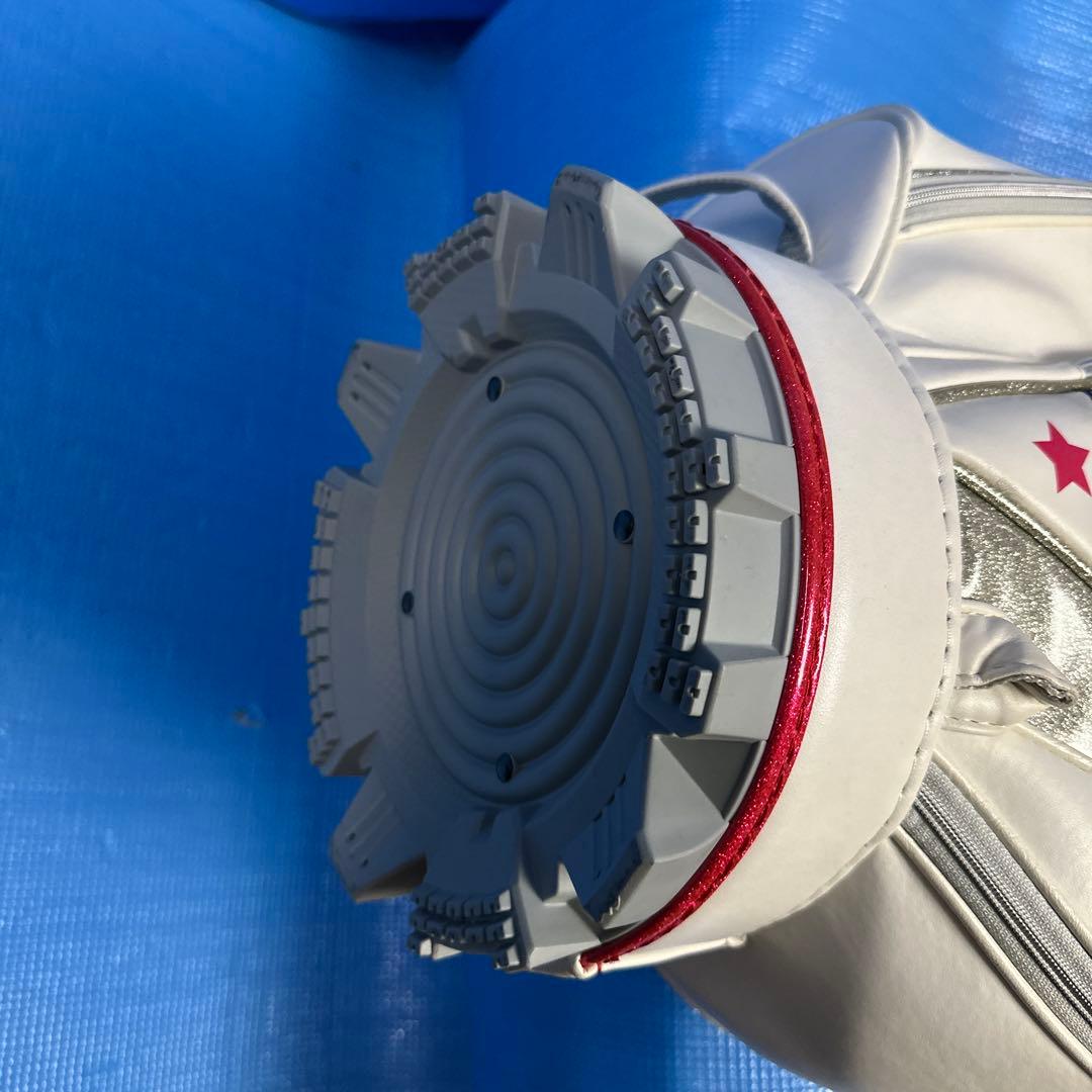 TourStage キャディバッグ ホワイト 星柄・レディース