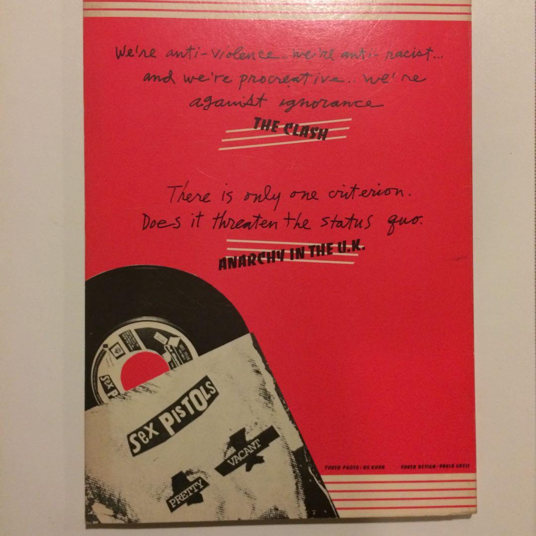 ★希少！絶版！1978年当時もの！PUNK 写真多数！米版写真集！