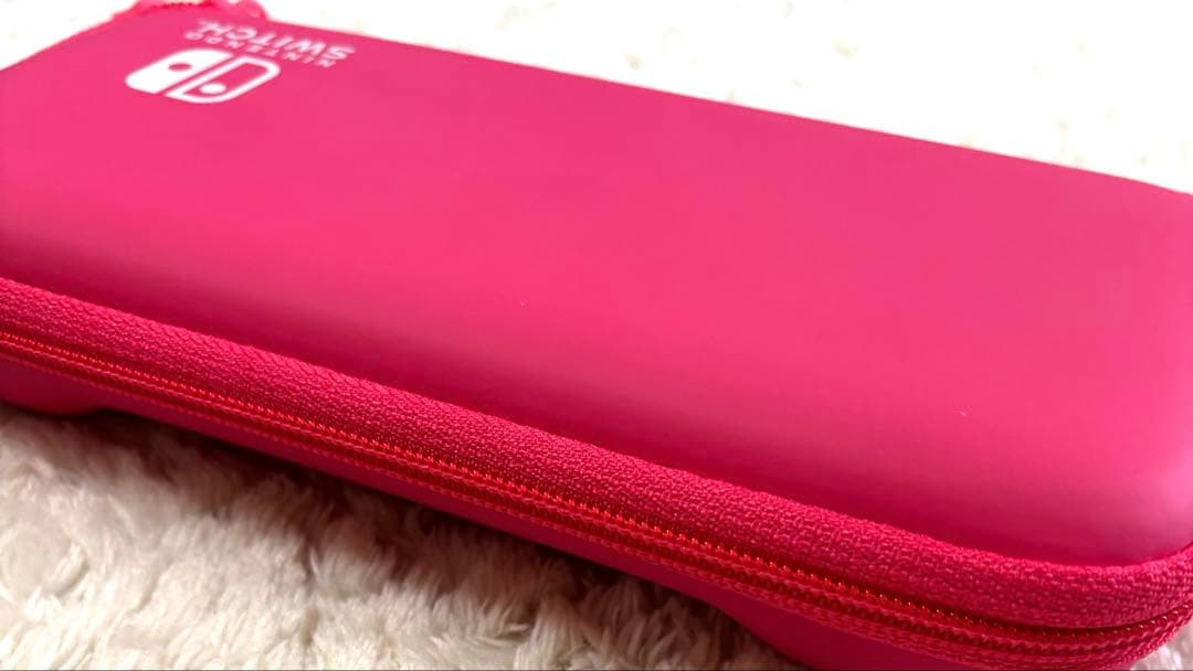 美品Nintendo Switch Lite ピンク 本体&ケース付き