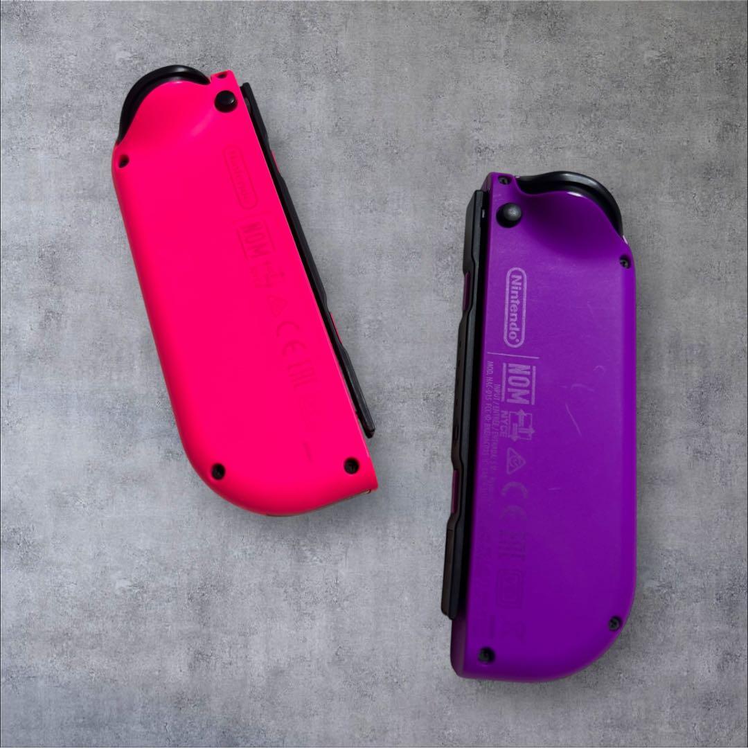 大人気　任天堂 Switch本体 ピンクと紫のJoy-Con のみ　used品
