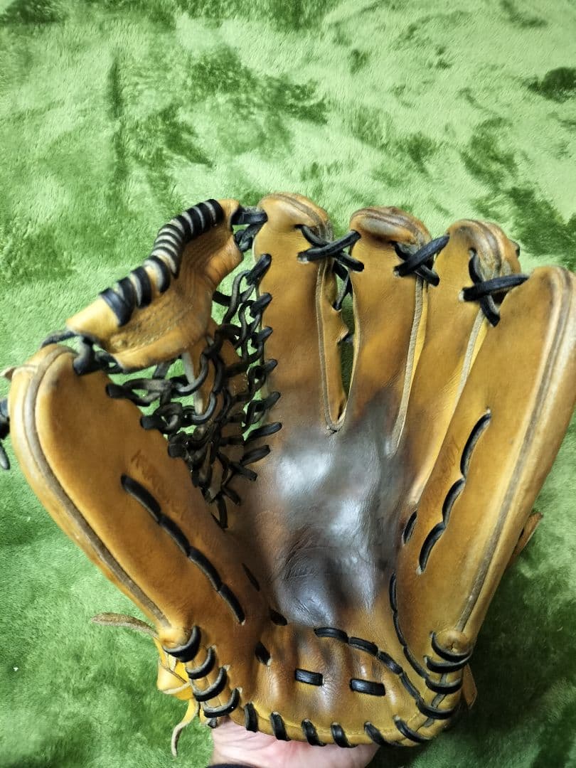 【キング】BBA 硬式用 外野手用グローブ 小型 小指2本入れ 軟式可