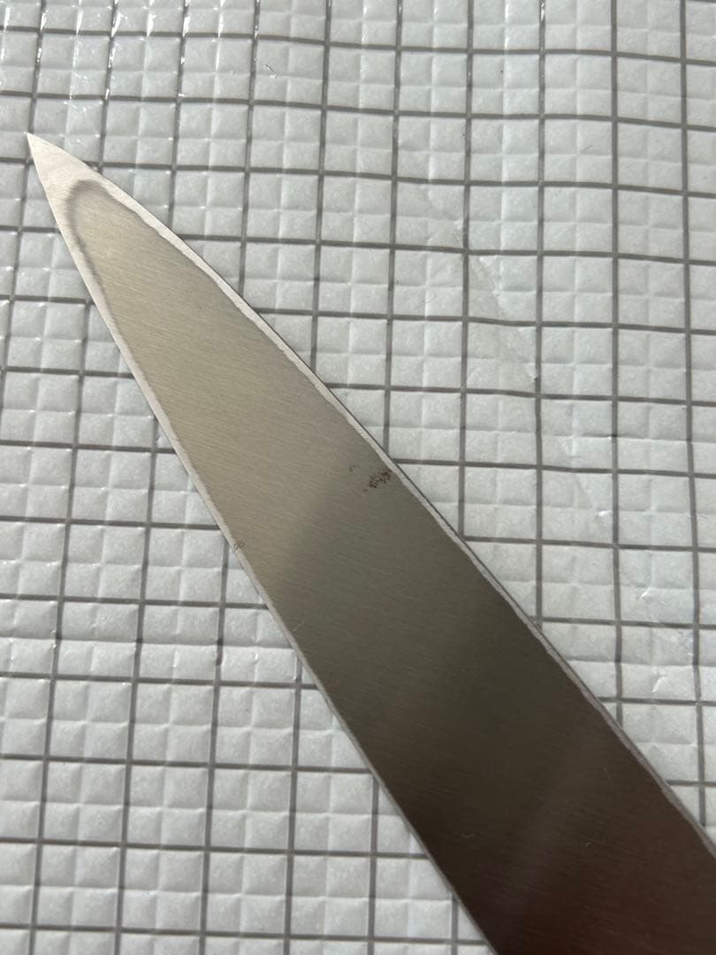 仙助 包丁 刺身包丁 柳刃包丁 安来鋼青紙２号 270mm 紫檀シノギ柄 ②