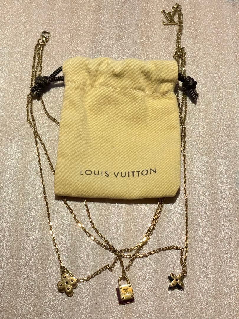 ルイヴィトンネックレス コリエスウィートチャーム