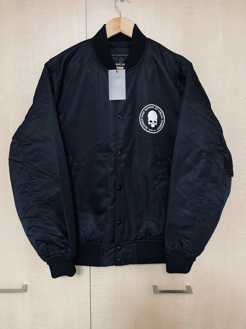 【最終価格、定価以下】ナンバーナイン スカル ジャケット スタジャン