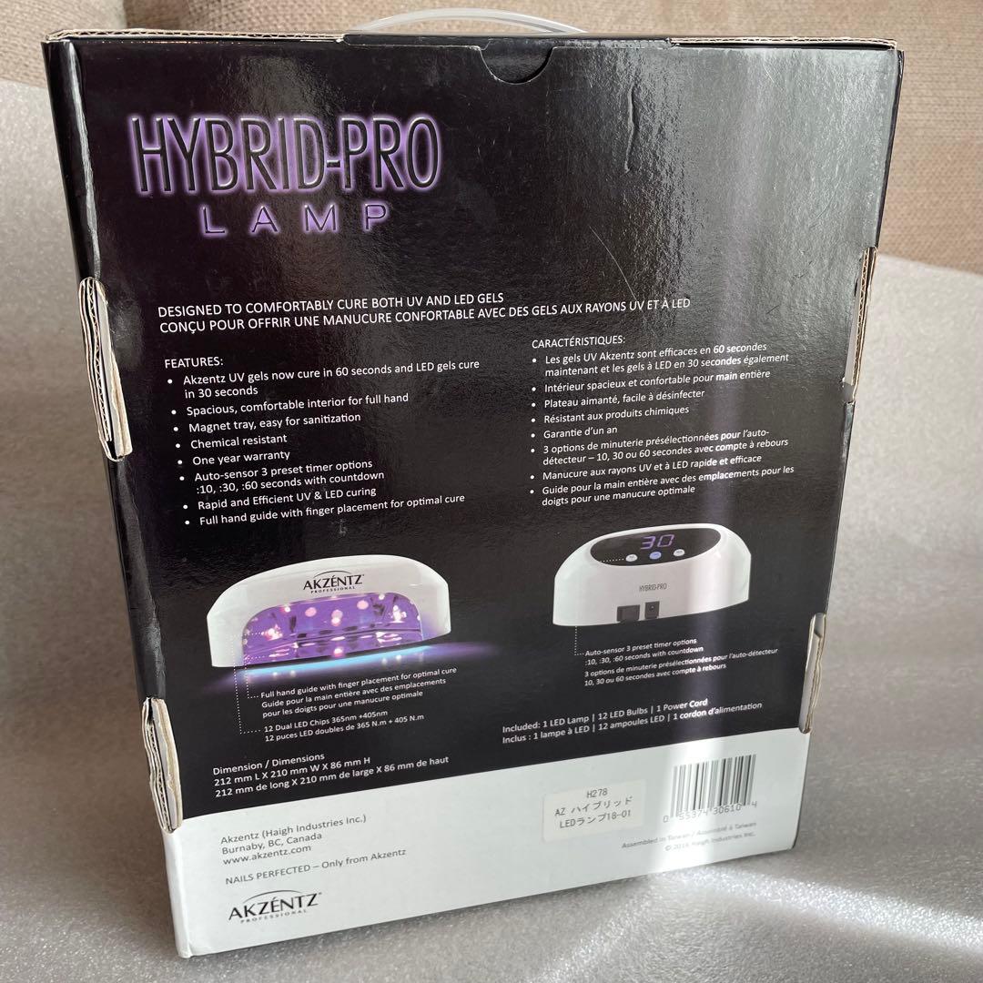 アクセンツ ハイブリッドプロHYBRID-PRO LEDネイルライトランプ36W