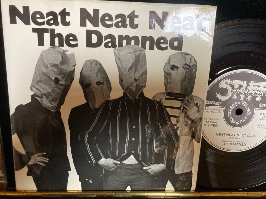 輸入盤7インチ　ダムド　The Damned Neat Neat Neat