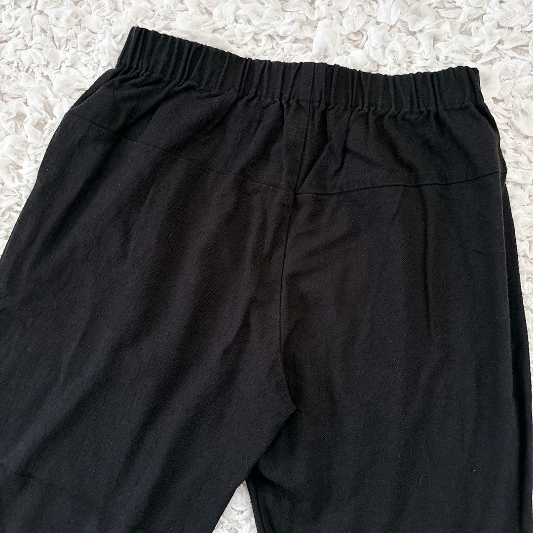 evam eva narrow pants 黒