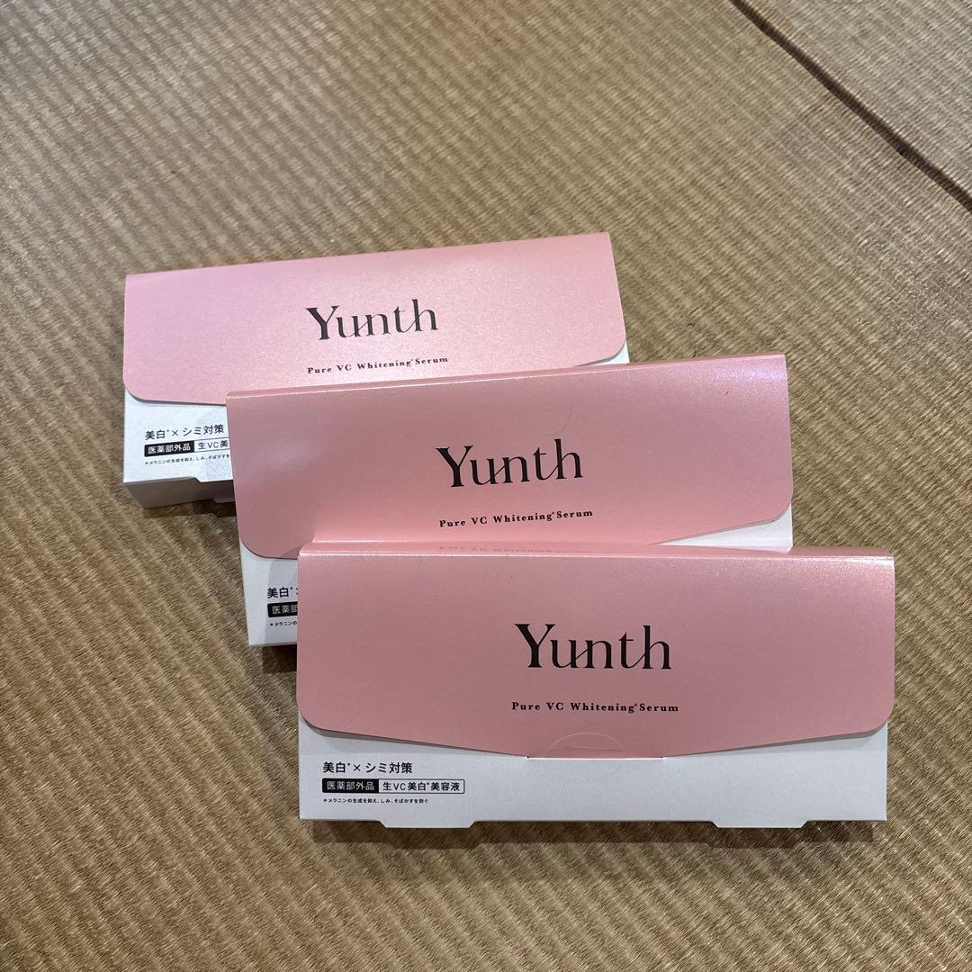 Yunth PureVCWhiteningSerum (1ml×28包)×3