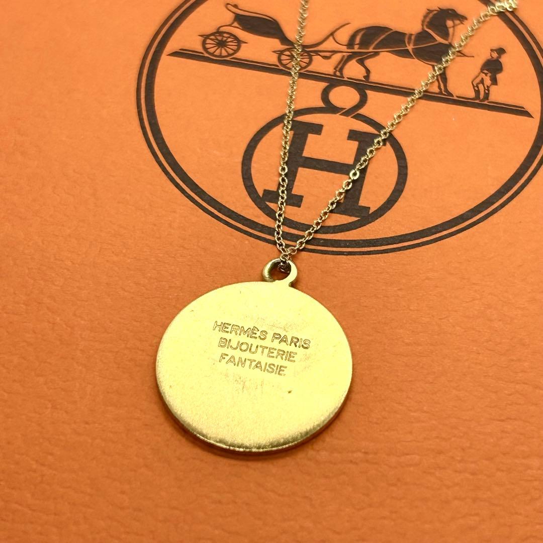 ✨HERMES✨エルメス セリエ ネックレス ゴールド 社外サージカルチェーン付