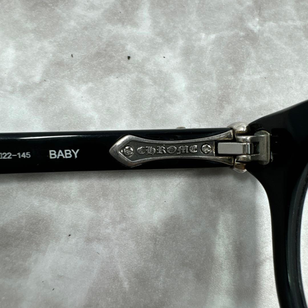 Chrome Hearts クロムハーツ 度付き眼鏡 BABY BK