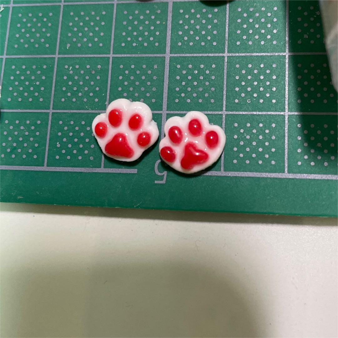 3dネイルパーツ ネイル 肉球 ネイルパーツ デコパーツ