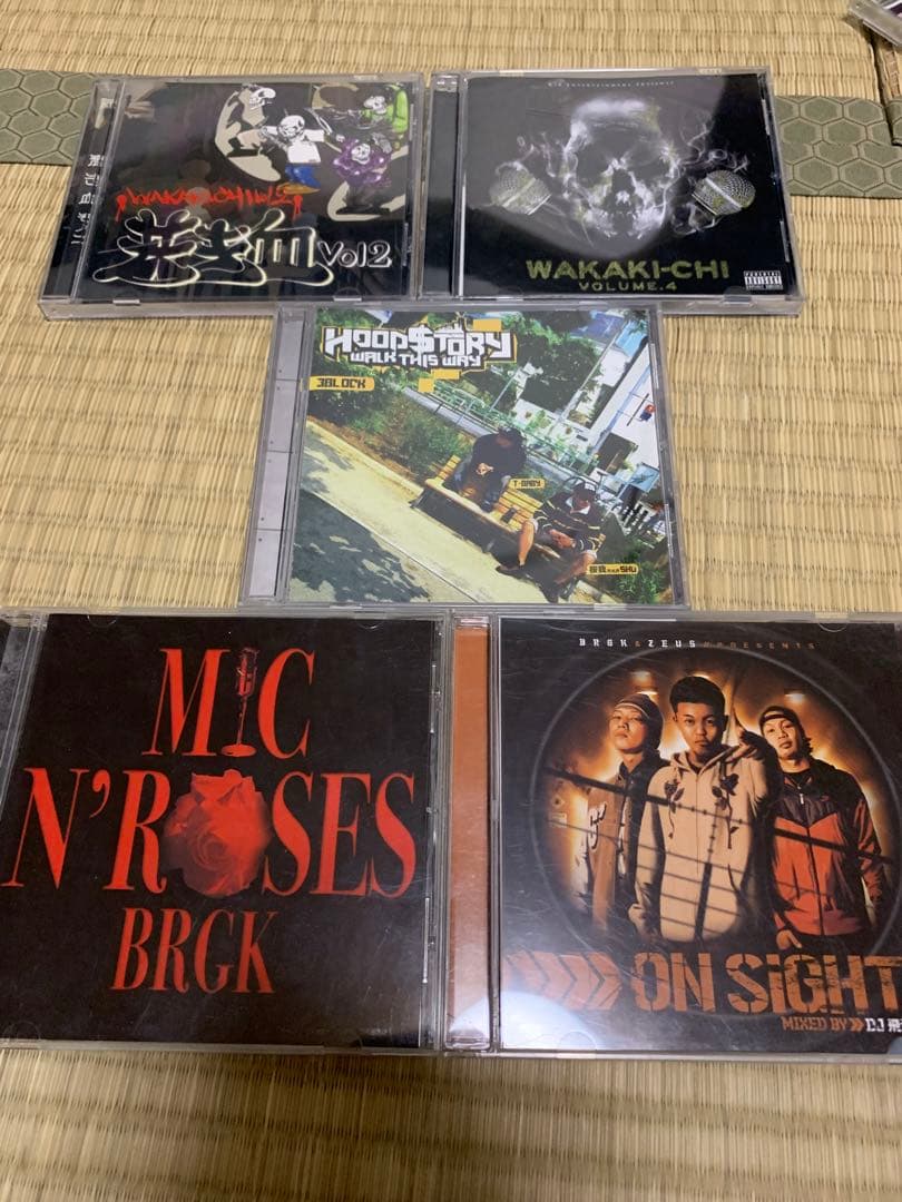 廃盤　バラガキ　brgk zeus 若き血　t2k ydc 紅桜　ヒップホップ
