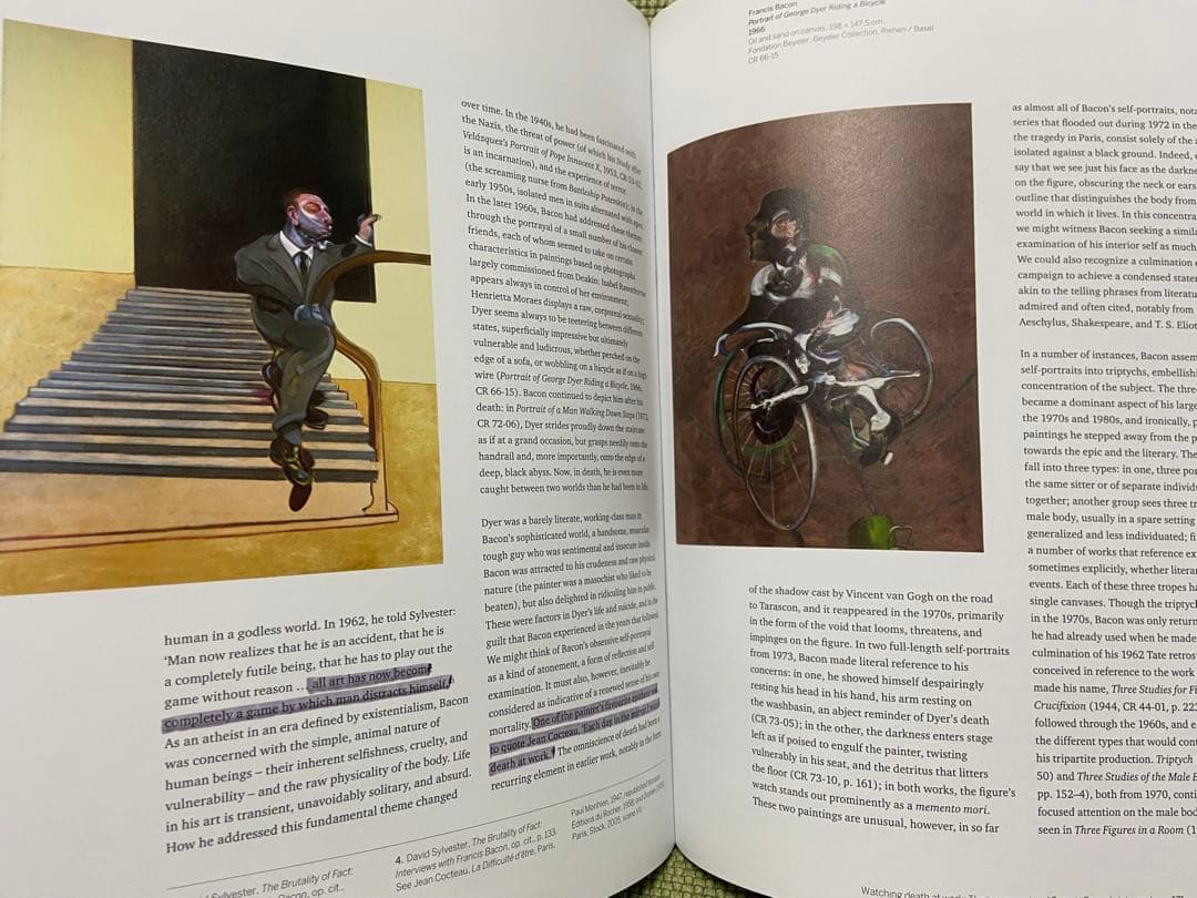 洋書 Francis Bacon Books and Painting