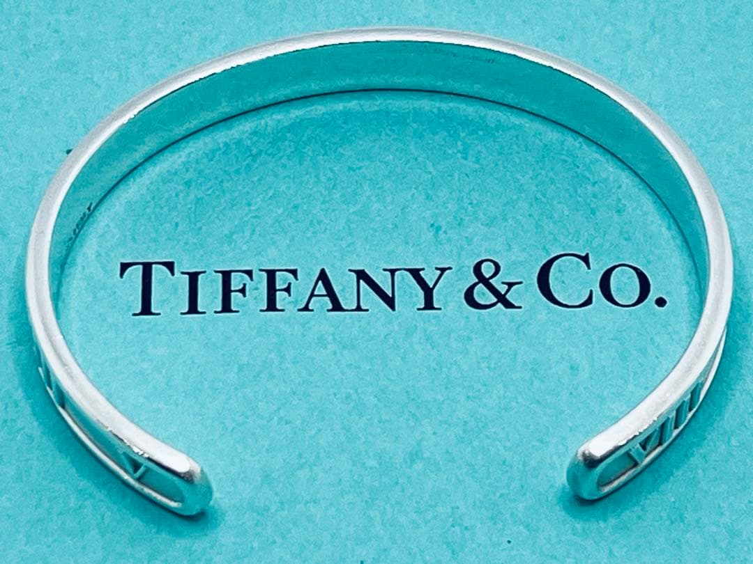 h559 美品　ティファニー　1995 アトラス　バングル　925 ブレスレット