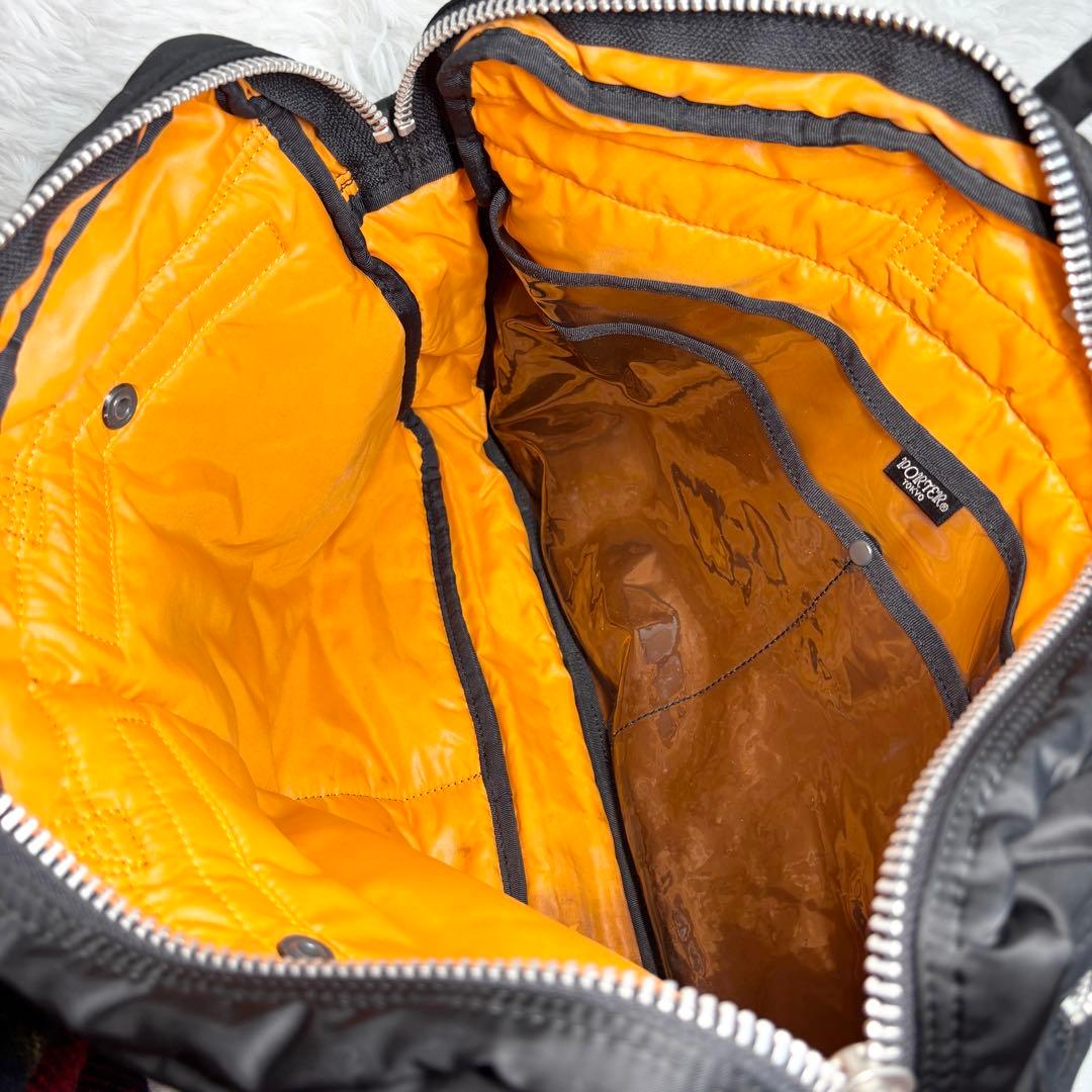 【美品】 PORTER ポーター タンカー 2way ブリーフバッグ ナイロン