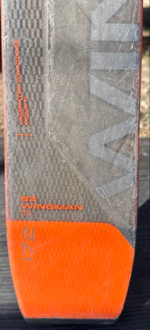 Elan Wingman 82 Ti ELX 11 GW ビンディング付き