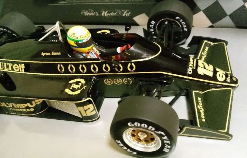 ミニチャンプス 1/18 F1 ロータス 97T ルノー A.セナ