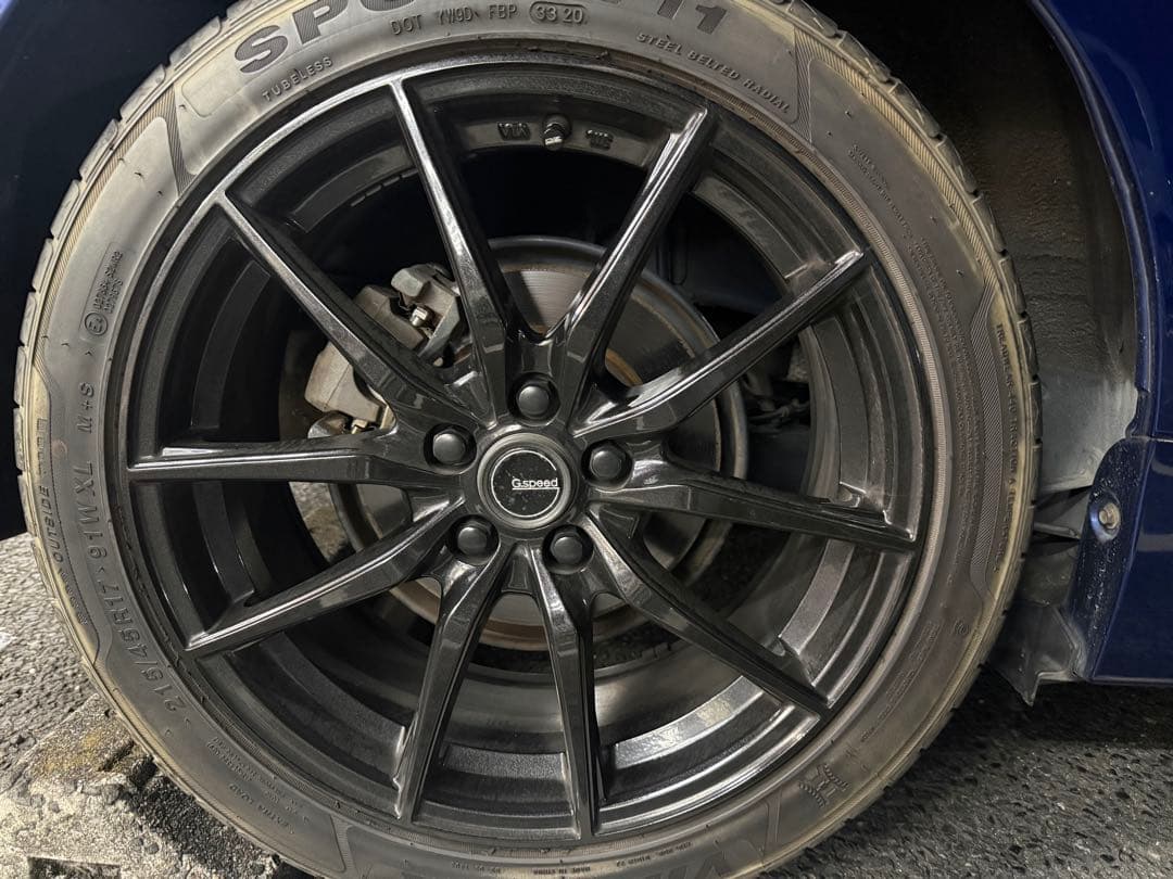 G-speed 17インチ215/45R17 30プリウスカローラツーリング