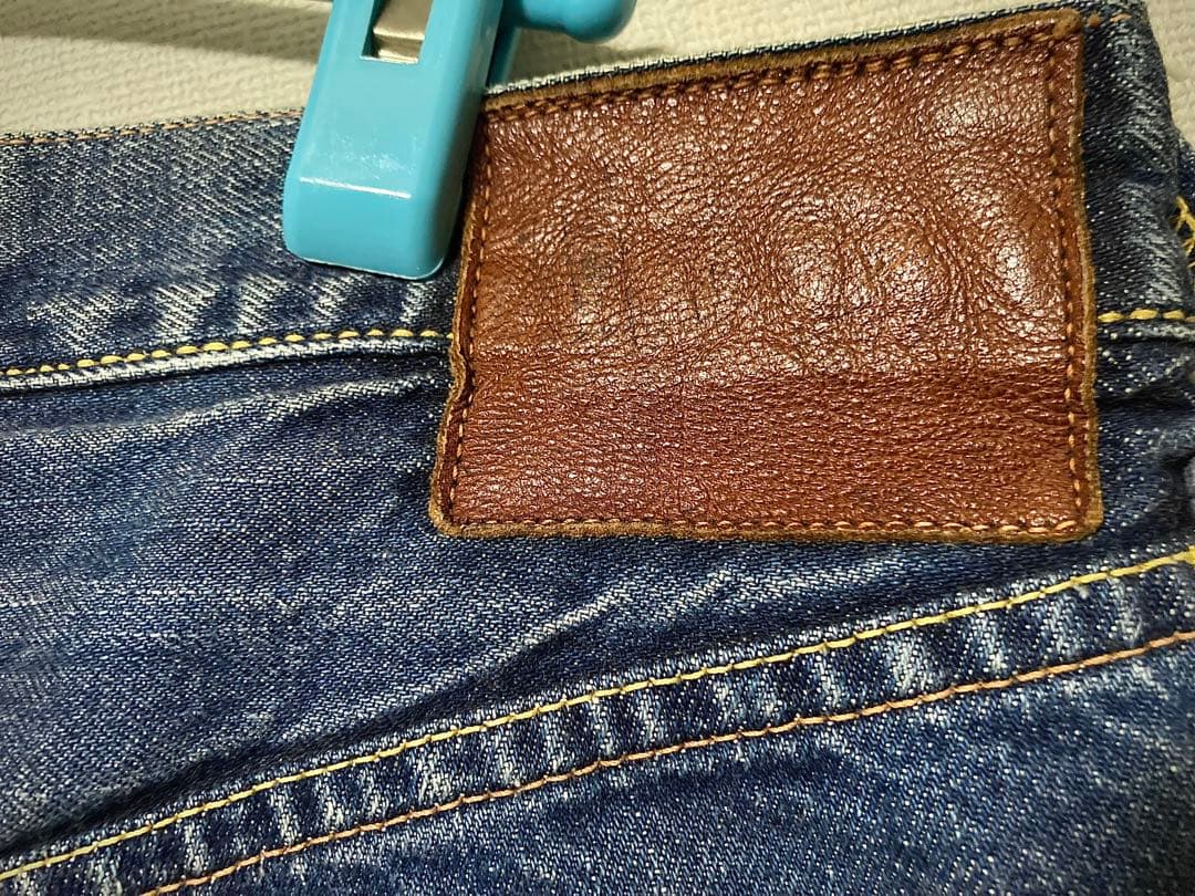 ■ 希少・エヴィスNo2 2001 虎耳 カモメペイント ハーフパンツ33×35