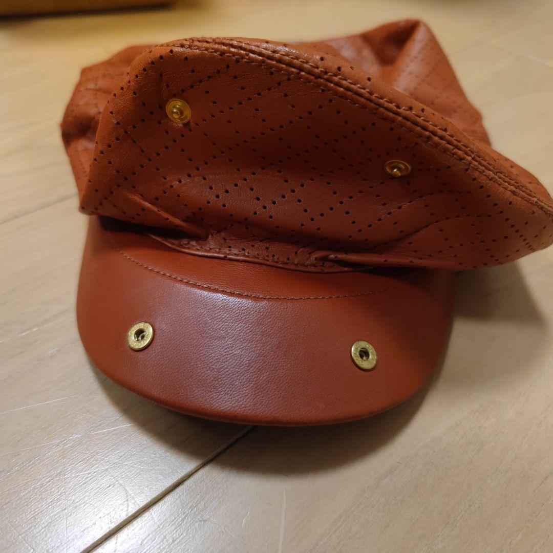 GUCCI 羊革 ハンチング ディアマンテ イタリア製