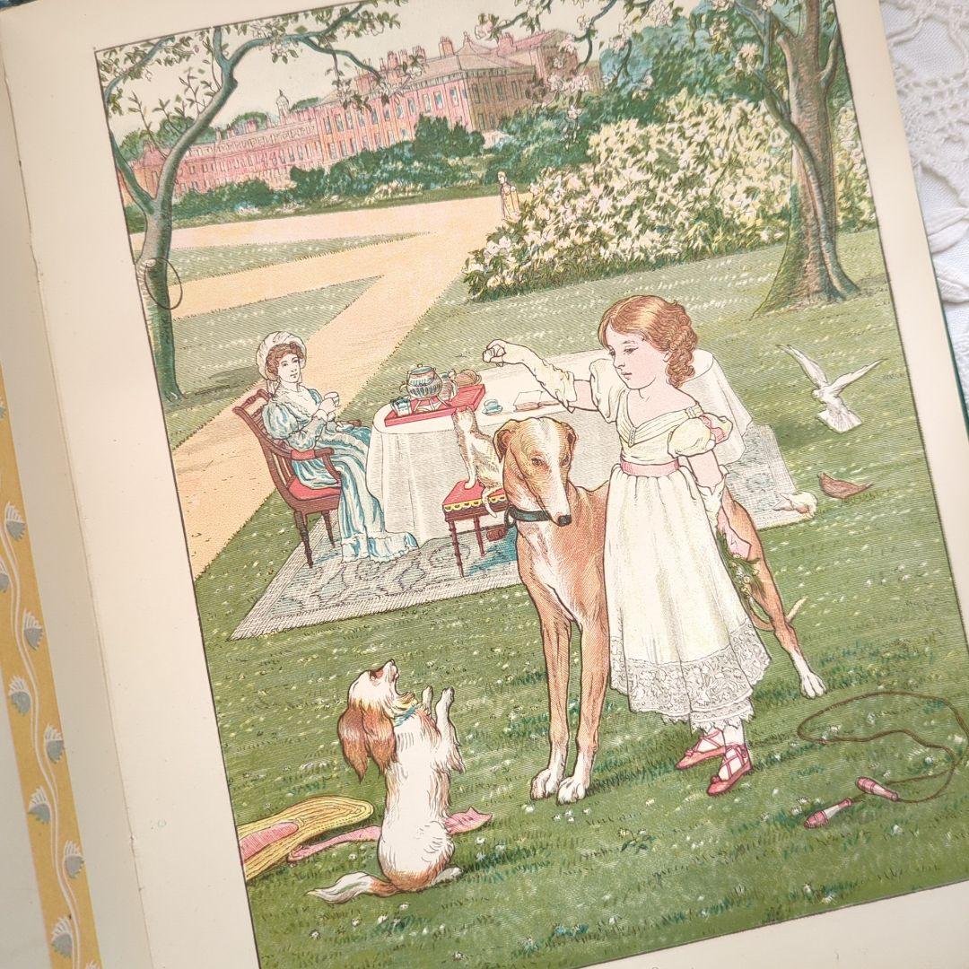 超稀少1881アンティーク絵本 洋書古書 児童書 ヴィクトリアン 初版本