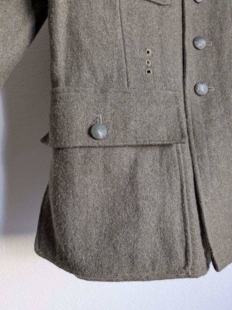 ドイツ軍　40's　M43　野戦用戦闘服　ミリタリージャケット　リプロダクト