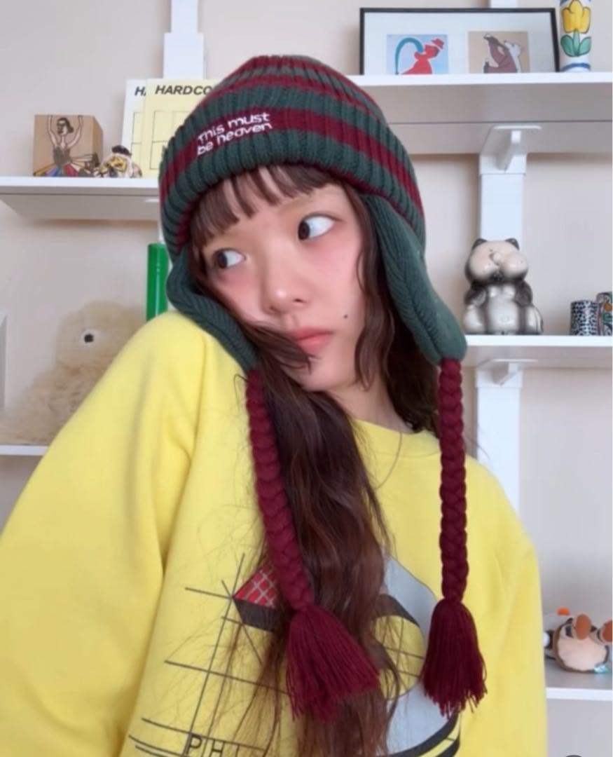 あいみょん　ヘブンズ・ベーカリー　ニット帽