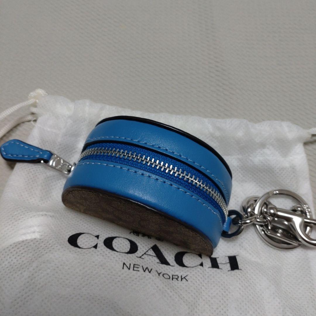 ちょこページ COACH バッグチャーム 半月型ケース