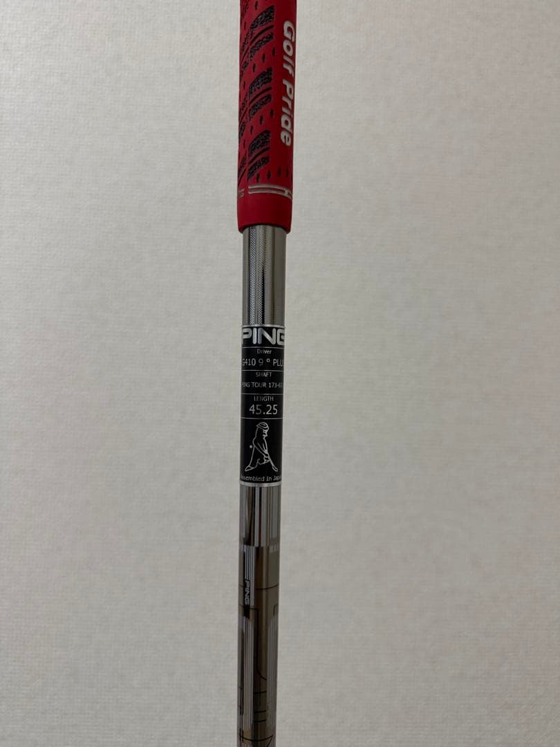 PING 純正ピンツアー　ドライバーシャフト45.25インチ