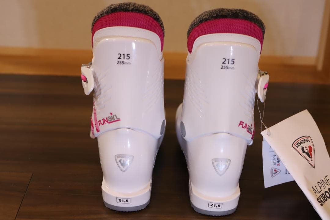 未使用★ROSSIGNOL ロシニョール キッズスキーブーツ 21.5㎝