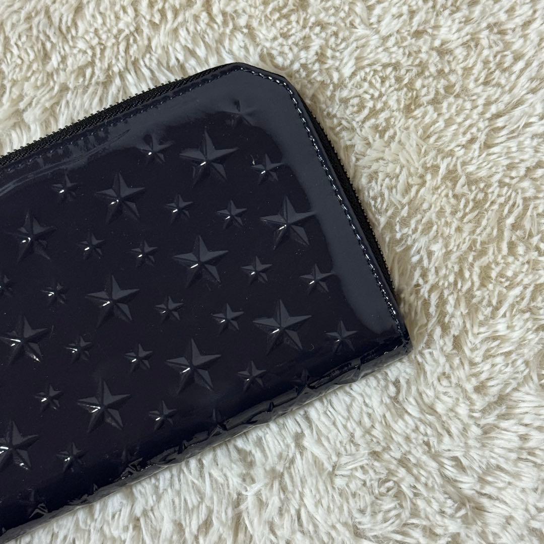 ⭐️新品未使用⭐️　ジミーチュウ　CARNABY カーナビー　長財布　星柄　スター