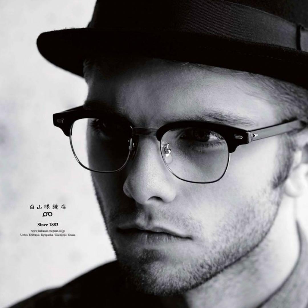 希少！白山眼鏡店/LINDY BROW/サーモント