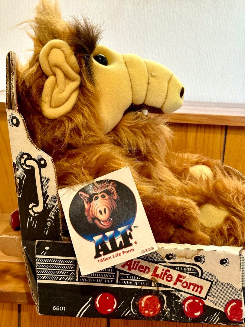 [超希少] ALF アルフ 1986年製 タグ&箱付き ぬいぐるみ ヴィンテージ