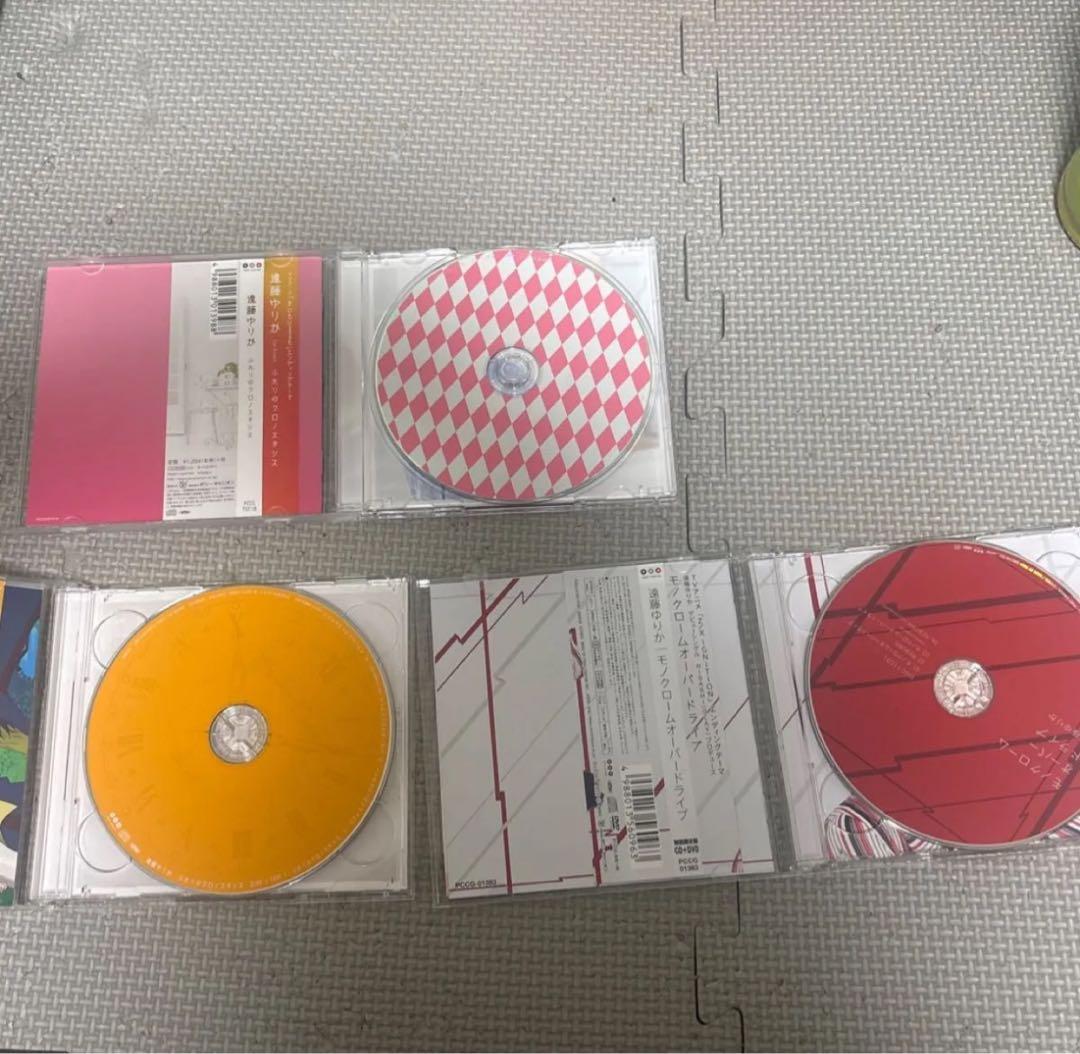 遠藤ゆりか　 直筆サイン入りCD 3枚セット