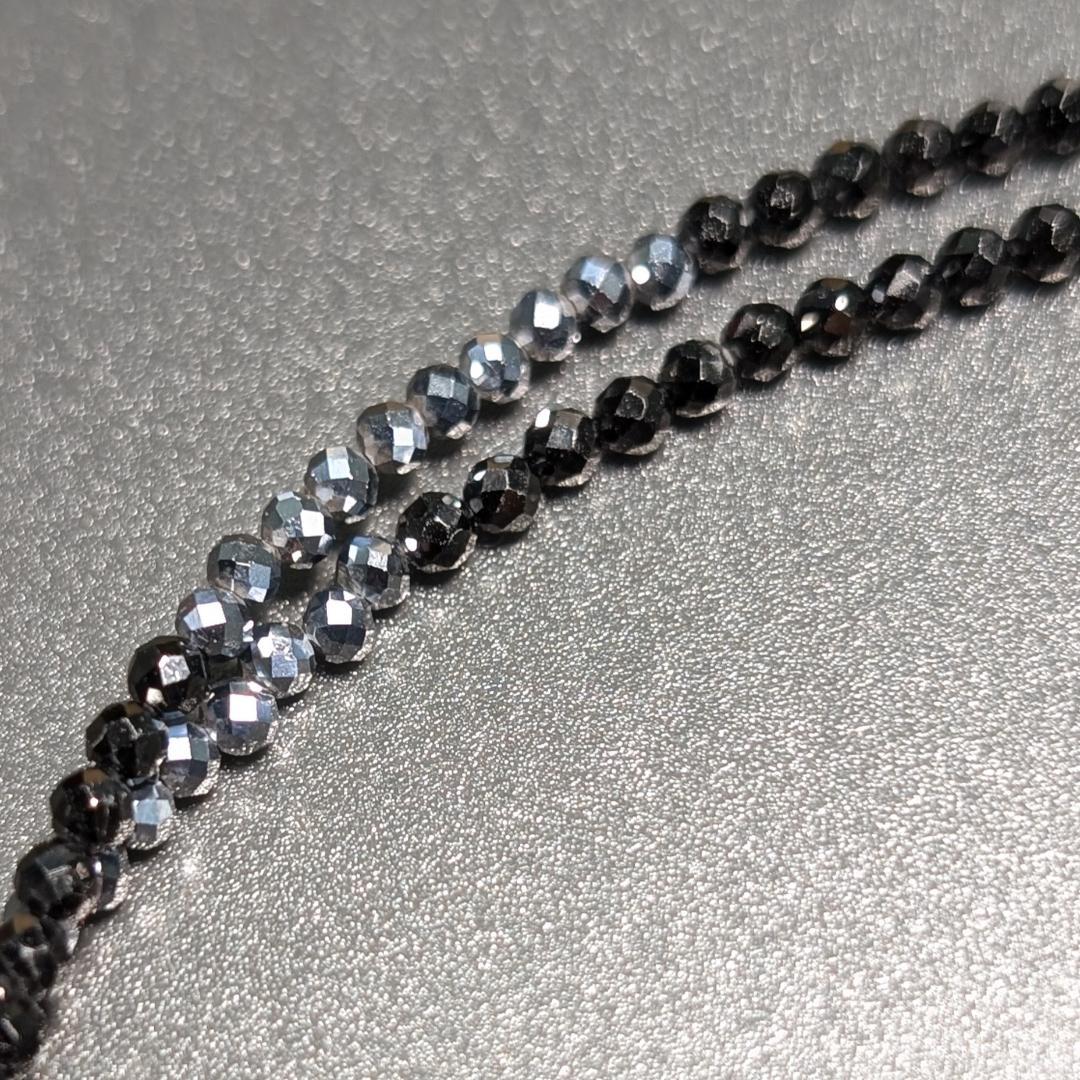 【K18ゴールド×テラヘルツ×ブラックスピネル】魅力と健康を引き寄せるネックレス